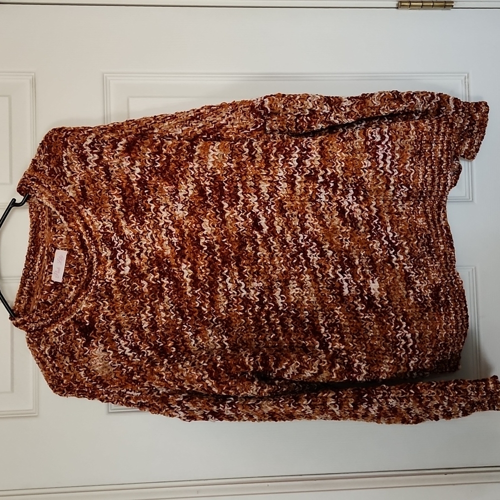 Pink Lily Fall Sweater
